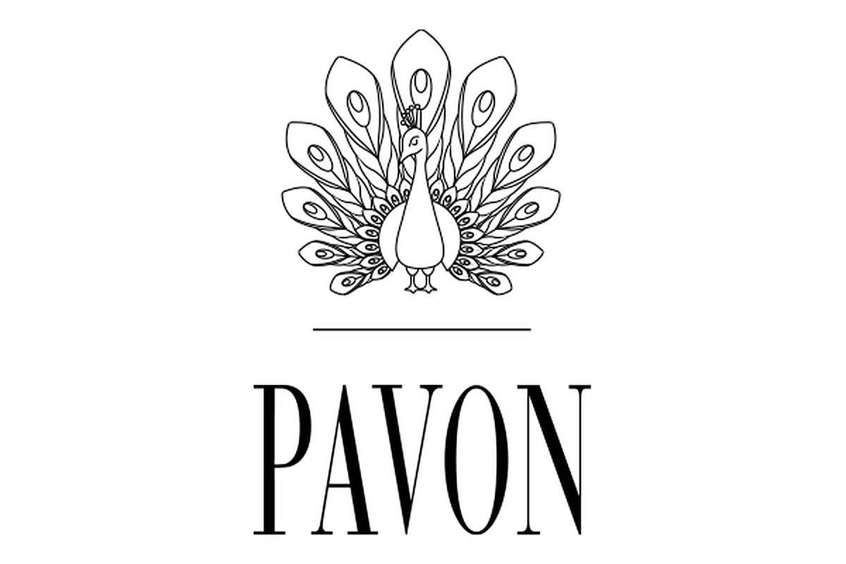 Pavon — Logo für einen Schmuckhandel aus Berlin.